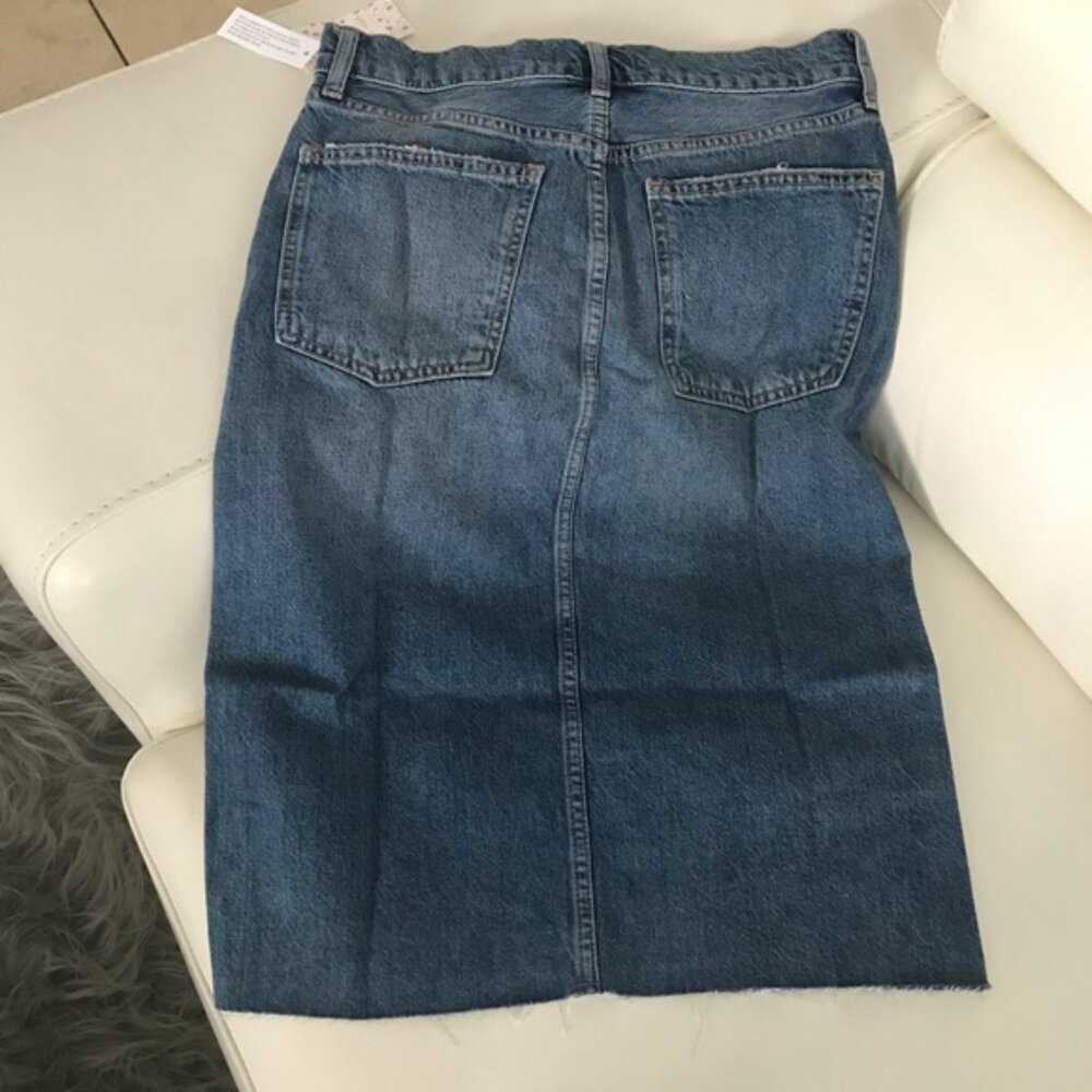 Free People Suzanne Midi Denim Skirt - Picture 7 of 7